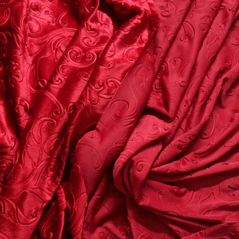 Velvet Running Material - Picture 1 of 9